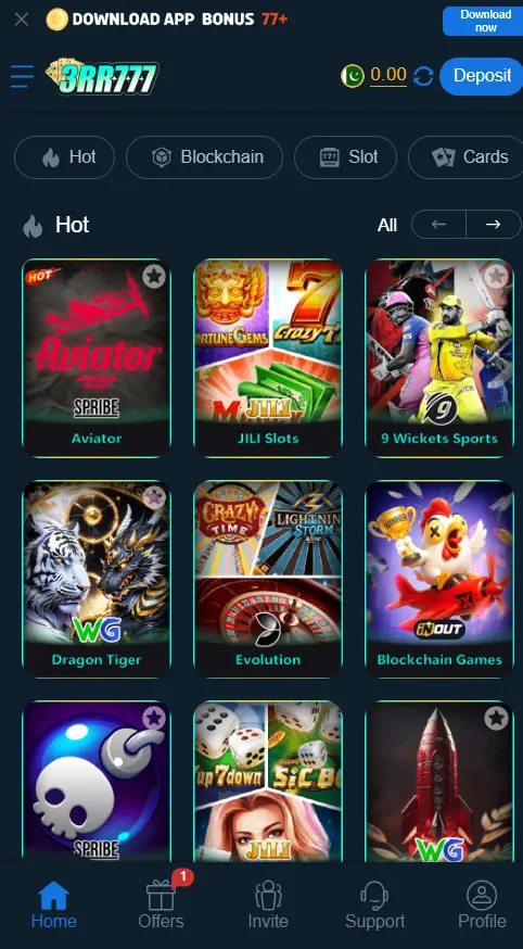 3RR777 Game